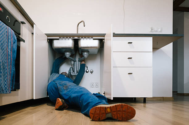 Professional Plumbing technician working in Hallsville, TX